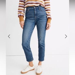 Madewell Classic Straight Jeans in Coldbrook Wash